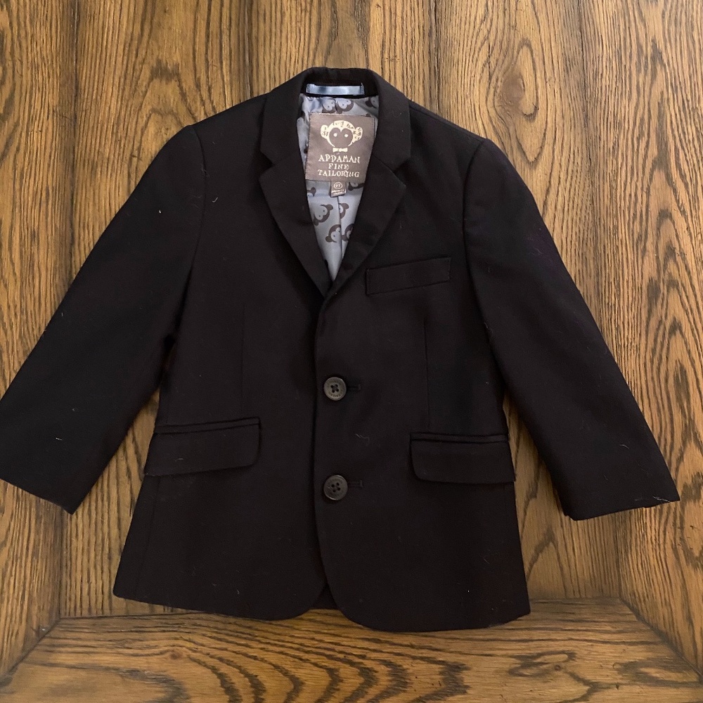Navy suit jacket